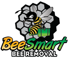 BeeSmart Bee Removal Logo